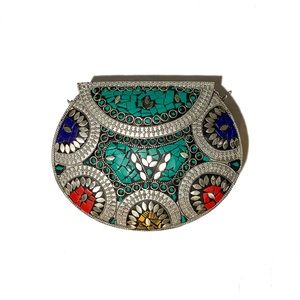 Handmade Tile Purse from India